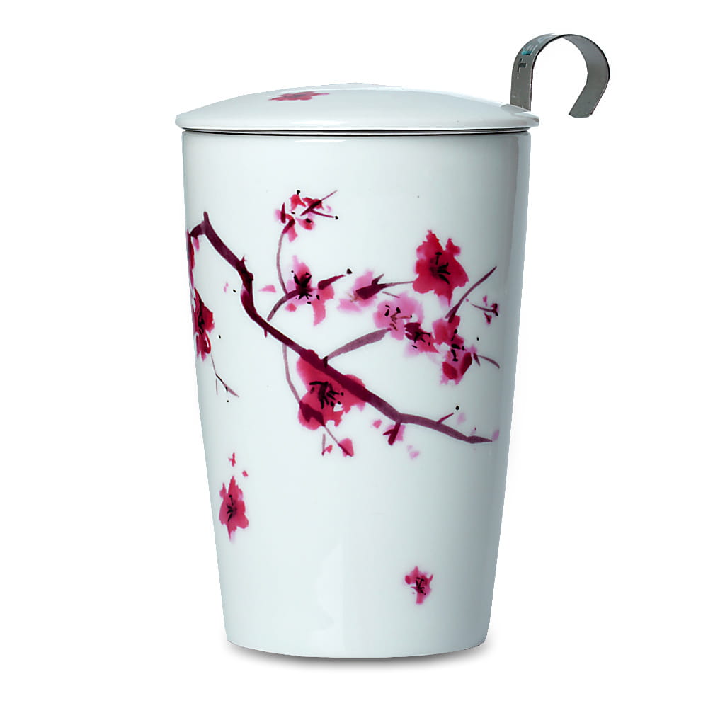 Porcelanowy kubek termiczny Teaeve Sakura