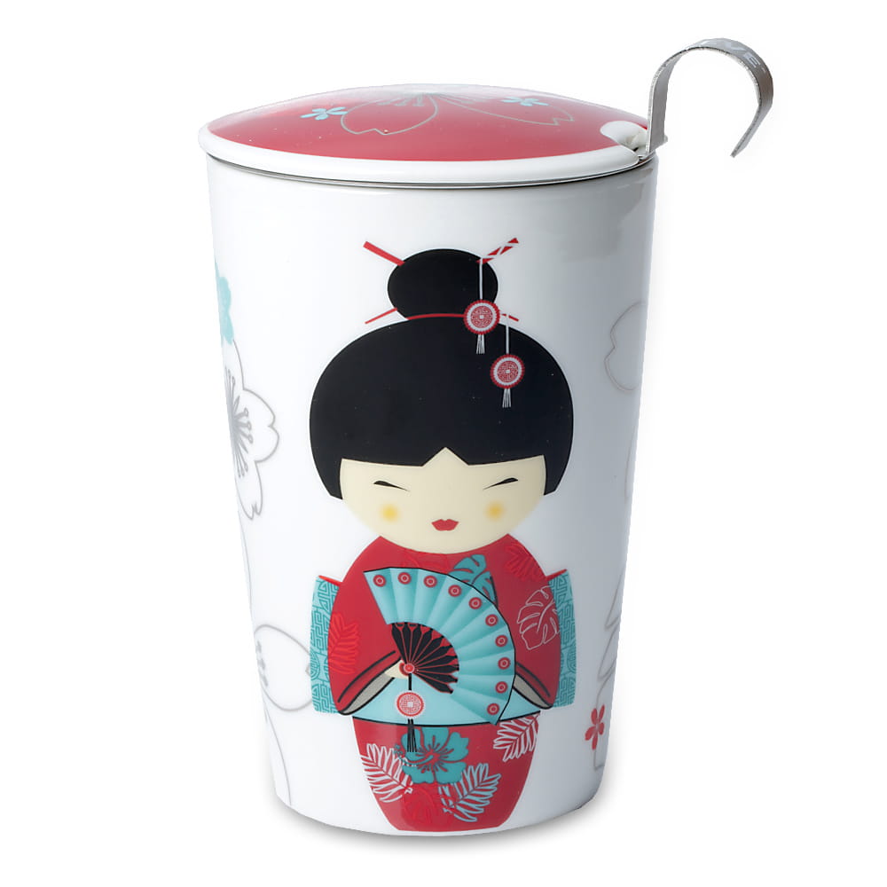  OUTLET Porcelanowy kubek termiczny Teaeve - Kokeshi 