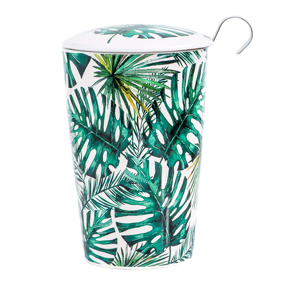 OUTLET Porcelanowy kubek termiczny Teaeve - dżungla 